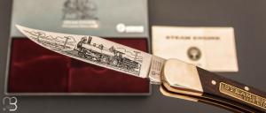  Couteau Böker Solingen - Steam Engine 1995 Limited Edition Knife