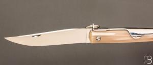   Couteau  " Yatagan 16 cm " Corne blonde par J. Mongin