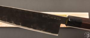   Couteau de cuisine artisanal japonais par Shosui Takeda - Sasanoha Medium
