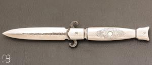    Dague flipper par Tim Bernard - Acier inoxydable et lame en RWL34