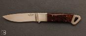 Couteau " drop point hunter " intégral par Dietmar F. Kressler - Ironwood