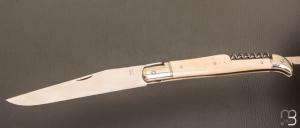   Couteau " Laguiole 3 pièces " par Romain Alvarez - RWL-34 et mammouth