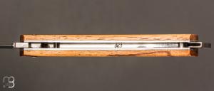    Couteau Le Thiers® Nature S N°063/100 par Fontenille-Pataud - Bois de serpent et lame en 14C28n