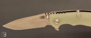   Couteau custom 3.5'' XM-18 Spanto Tri-Way par Rick Hinderer - S45VN et G10