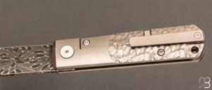 Couteau " BRLW Meteorite Damast " par Böker Solingen - 110373DAM