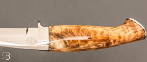  Couteau " C.I.C.C.C. " droit par Charlie Bennica - Pistachier térébinthe et RWL-34