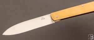   Couteau " Canif  " de Julien Maria - Laiton et XC75