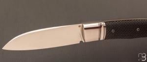 Couteau " City 110 mm  " custom par Raphaël Durand - Bumblebee et RWL-34