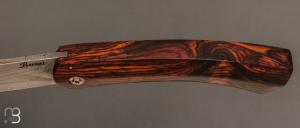   Couteau de poche Corse Cocobolo de Jean-Jacques Bernet
