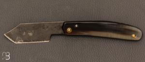  Couteau " Eustache " pimontais par Geoffroy Gautier - Corne