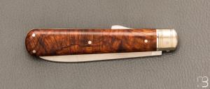 Couteau " Gros cul " par Adrien Vautrin - Bois de fer et 14c28N