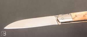    Couteau " Issoire 2 pièces " custom par David Breniere - Ivoire de phacochère et lame en RWL34