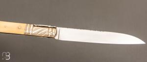   Couteau " Jehan de Metz " de collection par Isabelle et Pascal Graveline