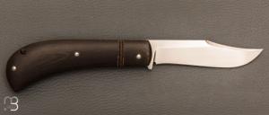   Couteau " Lanny's Clip " par Philippe Lemonnier - RWL34 et Micarta