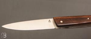   Couteau " Le Lombard " par Fontenille-Pataud - Bois de fer et 14c28n