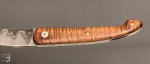   Couteau " Le Passager " de Pierre Thomas - Atelier Odae - Koa ondé et Sandinox