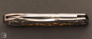 Couteau " Lock-Back " custom par Dr Fred Carter - Sole Authorship Engraved