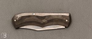   Couteau " PIB " de Benjamin MIttay - Fibres de carbone