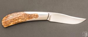    Couteau "Persian Lanny" custom de Jean Baptiste Leveque - Ivoire de mammouth