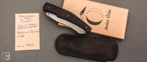 Couteau " Philéas " de Pierre Thomas - Atelier Odae - G10 et lame damax