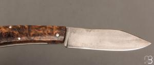   Couteau " Scagel" par Pierre Henri Monnet - Noyer