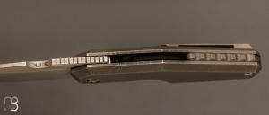  Couteau « Elementak Frame-lock » par Thomas Gony GTKnives - Titane et RWL-34