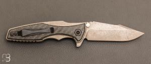 Couteau pliant tactique ZERO TOLERANCE - ZT-0393GLCF design Rick Hinderer