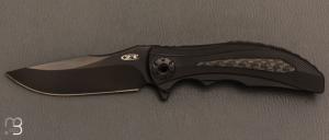  " ZT.0606BLK " custom knife design by RJ Martin by ZERO TOLERANCE
