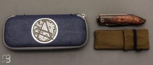    Couteau custom de Berthelemy Gabriel - La Forge Agab - Koa et Damas