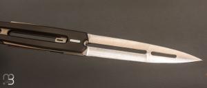    Dague " Skeletonized " liner lock par Petr Hofman - Zirconium et RWL34