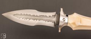   Dague custom de Samuel Lurquin - Ivoire de phacochère