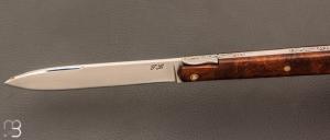   Couteau " Issoire " de Jérôme Latreille - Bois de fer