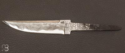 Lame nordique "Scandinavian Damascus" à monter par Kaj EMBRETSEN