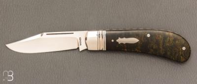   Couteau " Lanny's clip " de Craig Brewer - Rag Micarta