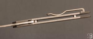   Couteau de poche Spyderco NAND C270TIP - Titane / Böhler M398 - Paul Alexander design