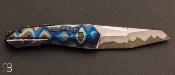 Couteau " Airborne SLT " Halloy Timascus par Gustavo Thome Cecchini - GTC Custom Knives 