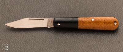 Couteau Böker Solingen - Barlow Integral Burlap Micarta Brown 