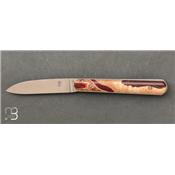 Couteau de poche le Franc Cep de Vigne Rouge