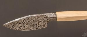  " Gentleman utility Knife " custom par Oliver Goldschmidt - Mammouth et damas