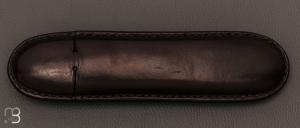  " Gentleman utility Knife " custom par Oliver Goldschmidt - Mammouth et damas