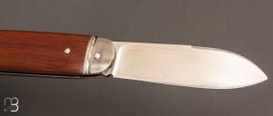 Couteau " Bouledogue " fait main par Laurent Gaillard - Micarta / 14C28N