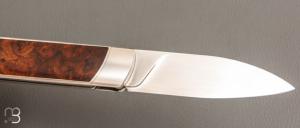 Couteau " Canif " pompe avant custom de Florent Dall'ava - L'atelier Dall'ava