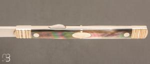   Couteau de poche " Comte " Type 18ème par Mathieu Herrero