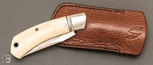  Couteau  " Eclipse #0 " par Aleksandr Vetrov - Micarta / M390