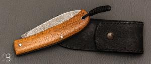   Couteau " Hook  " custom par Raphaël Durand - Kevlar "Thunderstrike" et RWL-34