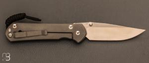   Couteau  "  Large Sebenza 31 Plain  " de Chris Reeve - L31-1014-005 