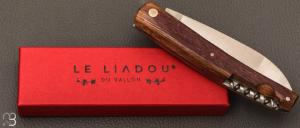   Couteau Le Liadou 2 pièces chêne de barrique 12 cm