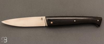   Couteau " Le Lombard " par Fontenille-Pataud - Ébène et 14c28n