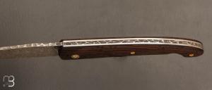    Couteau " Le Passager " de Pierre Thomas - Atelier Odae - Wengé microbillé