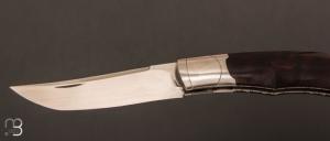 Couteau " Mini-Mix " pliant artisanal de Cyril Kalisz - Gidgee et RWL-34